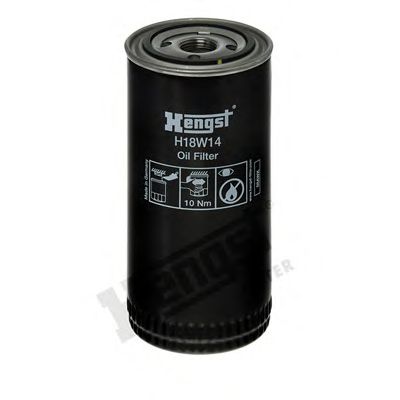 HENGST FILTER h18w14 -  Масляный фильтр| Фильтр, Гидравлическая система привода рабочего оборудования